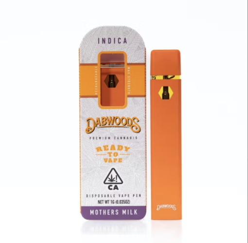 DABWOODS DISPOSABLE FULL GRAM VAPE – MOTHER’S MILK PICTURE