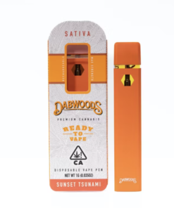 DABWOODS DISPOSABLE FULL GRAM VAPE – SUNSET TSUNAMI PICTURE